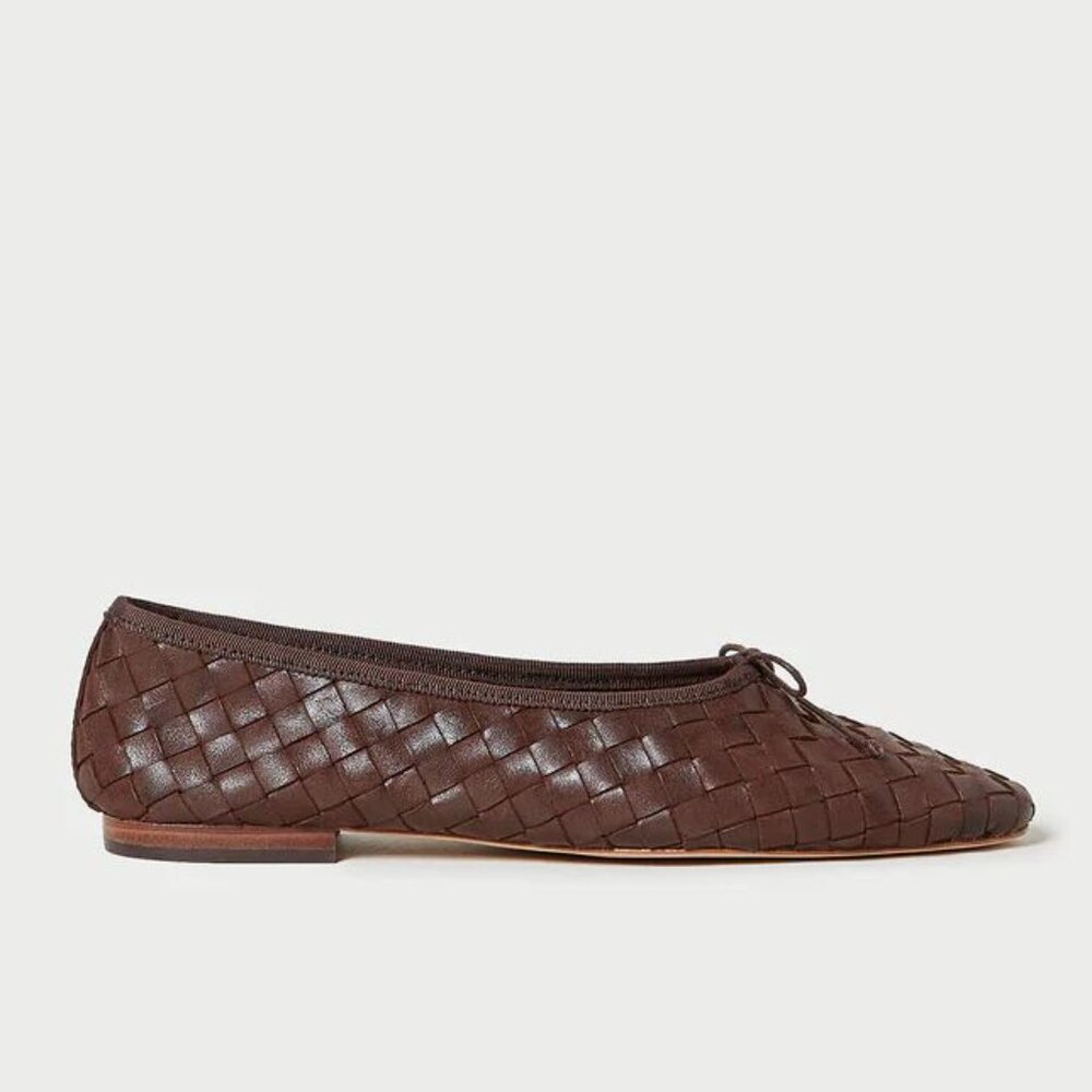 Loeffler Randall Brown Woven Flats - Picture 3 of 16